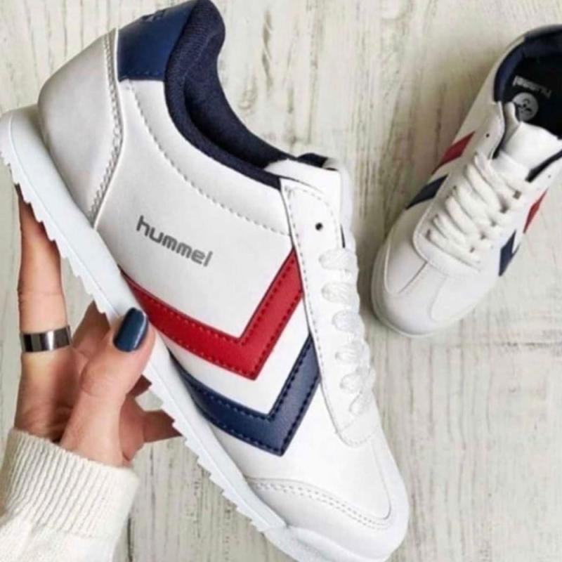 Hummel Beyaz Kırmızı Lacivert