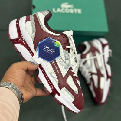 Lacoste Yeni Bordo Beyaz